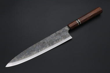 Shirou-Kunimitsu Wa Gyuto Shirou-Kunimitsu White Steel No.2 Kurouchi Series Special Edition SK-6SP48 Wa Gyuto 240mm (9.4 Inch)