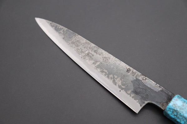 Shirou-Kunimitsu Wa Petty Shirou-Kunimitsu White Steel No.2 Kurouchi Series Special Edition SK-1SP46 Wa Petty 140mm (5.5 Inch)