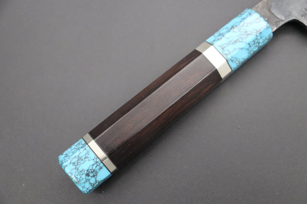 Shirou-Kunimitsu Wa Petty Shirou-Kunimitsu White Steel No.2 Kurouchi Series Special Edition SK-1SP46 Wa Petty 140mm (5.5 Inch)