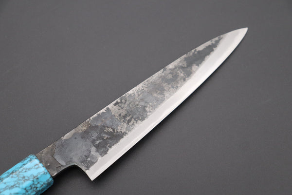 Shirou-Kunimitsu Wa Petty Shirou-Kunimitsu White Steel No.2 Kurouchi Series Special Edition SK-1SP46 Wa Petty 140mm (5.5 Inch)