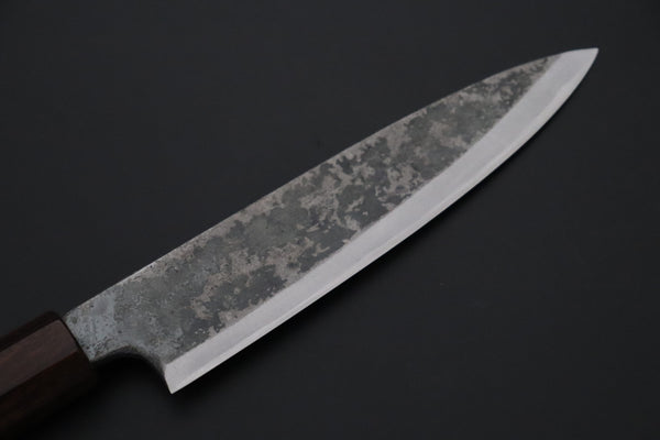 Shirou-Kunimitsu Wa Petty Shirou-Kunimitsu White Steel No.2 Kurouchi Series Special Edition SK-1SP63 Wa Petty 140mm (5.5 Inch) (コピー)