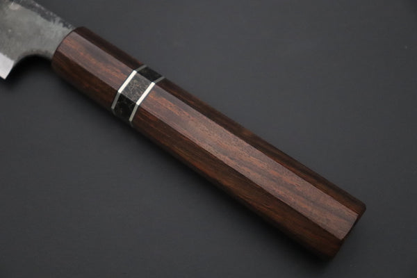 Shirou-Kunimitsu Wa Petty Shirou-Kunimitsu White Steel No.2 Kurouchi Series Special Edition SK-1SP63 Wa Petty 140mm (5.5 Inch) (コピー)