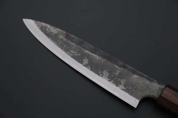 Shirou-Kunimitsu Wa Petty Shirou-Kunimitsu White Steel No.2 Kurouchi Series Special Edition SK-1SP63 Wa Petty 140mm (5.5 Inch) (コピー)