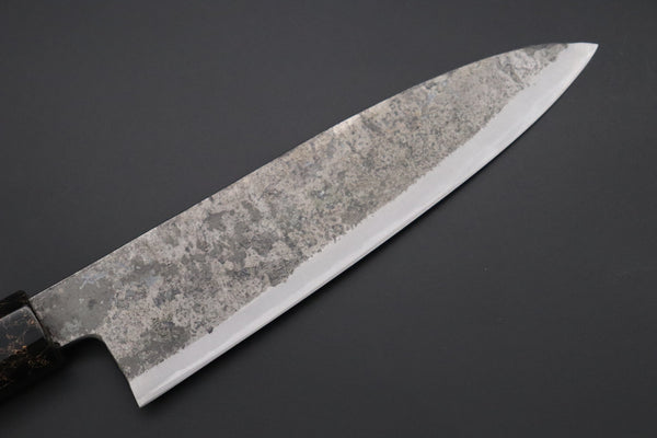 Shirou-Kunimitsu Wa Santoku Shirou-Kunimitsu White Steel No.2 Kurouchi Series Special Edition SK-2SP48 Wa Santoku 180mm (7 Inch)