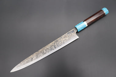 Shirou-Kunimitsu Wa Sujihiki Shirou-Kunimitsu White Steel No.2 Kurouchi Series Special Edition SK-7SP20 Wa Sujihiki 270mm (10.6 Inch)
