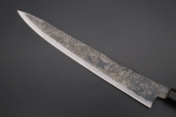 Shirou-Kunimitsu Wa Sujihiki Shirou-Kunimitsu White Steel No.2 Kurouchi Series Special Edition SK-7SP23 Wa Sujihiki 270mm (10.6 Inch)