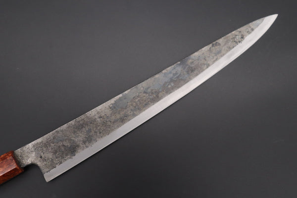 Shirou-Kunimitsu Wa Sujihiki Shirou-Kunimitsu White Steel No.2 Kurouchi Series Special Edition SK-7SP26 Wa Sujihiki 270mm (10.6 Inch)