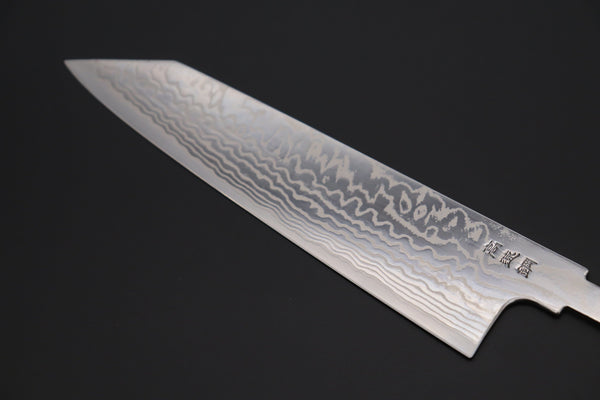 Sukenari Kiritsuke “Build Your Dream Knife” Sukenari HAP-40 Nickel Damascus SNBO-4 Kiritsuke 210mm (8.2 Inch)