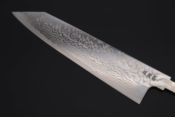 Sukenari Kiritsuke “Build Your Dream Knife” Sukenari HAP-40 Nickel Damascus SNBO-9 Kiritsuke 240mm (9.4 Inch)