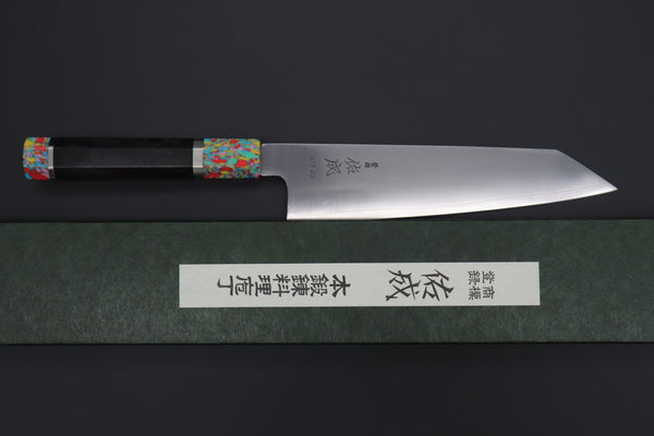 Sukenari Kiritsuke SCL-283 HAP40 Kirutsuke 210mm (8.2 inch) Custom Limited Edition, Sukenari HAP-40 Clad Kiritsuke 210mm (8.2 inch, SCL-283)