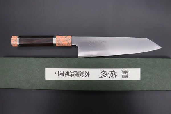 Sukenari Kiritsuke SCL-435 HAP40 Kirutsuke 210mm (8.2 inch) Custom Limited Edition, Sukenari HAP-40 Clad Kiritsuke 210mm (8.2 inch, SCL-435)