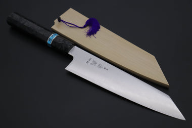 Sukenari Kiritsuke SCL-470 HAP40 Kirutsuke 210mm (8.2 inch) Custom Limited Edition, Sukenari HAP-40 Clad Kiritsuke 210mm (8.2 inch, SCL-470)