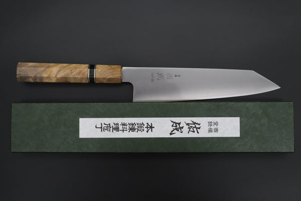 Sukenari Kiritsuke SCL-471 HAP40 Kirutsuke 210mm (8.2 inch) Custom Limited Edition, Sukenari HAP-40 Clad Kiritsuke 210mm (8.2 inch, SCL-471)