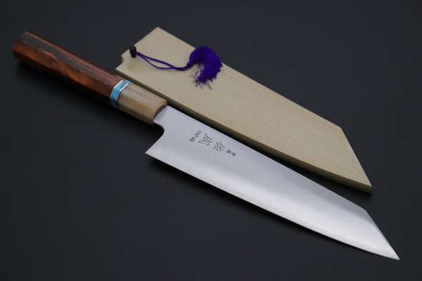 Sukenari Kiritsuke SCL-472 HAP40 Kirutsuke 210mm (8.2 inch) Custom Limited Edition, Sukenari HAP-40 Clad Kiritsuke 210mm (8.2 inch, SCL-472)