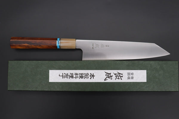 Sukenari Kiritsuke SCL-472 HAP40 Kirutsuke 210mm (8.2 inch) Custom Limited Edition, Sukenari HAP-40 Clad Kiritsuke 210mm (8.2 inch, SCL-472)