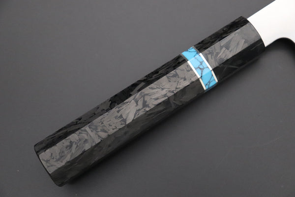 Sukenari Kiritsuke SCL-602 HAP40 Kirutsuke 210mm (8.2 inch) Custom Limited Edition, Sukenari HAP-40 Clad Kiritsuke 210mm (8.2 inch, SCL-602)