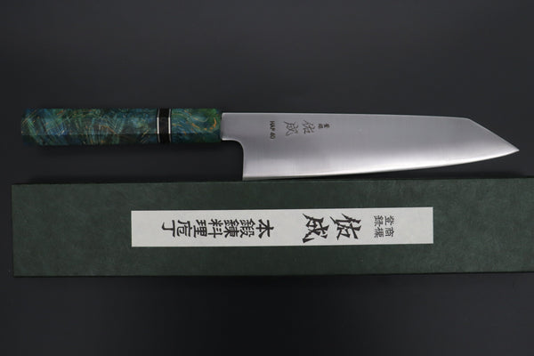 Sukenari Kiritsuke SCL-603 HAP40 Kirutsuke 210mm (8.2 inch) Custom Limited Edition, Sukenari HAP-40 Clad Kiritsuke 210mm (8.2 inch, SCL-603)
