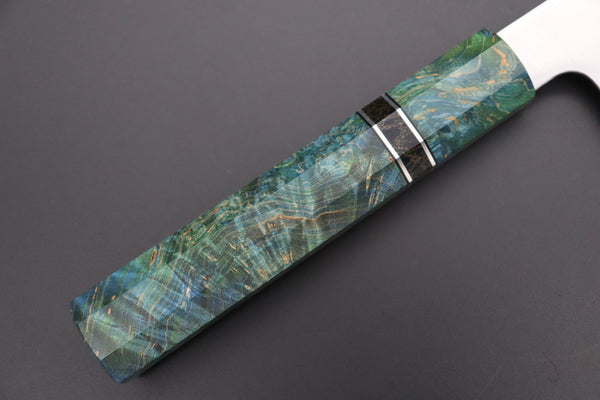 Sukenari Kiritsuke SCL-603 HAP40 Kirutsuke 210mm (8.2 inch) Custom Limited Edition, Sukenari HAP-40 Clad Kiritsuke 210mm (8.2 inch, SCL-603)