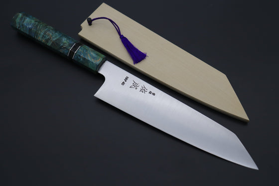 Sukenari Kiritsuke SCL-603 HAP40 Kirutsuke 210mm (8.2 inch) Custom Limited Edition, Sukenari HAP-40 Clad Kiritsuke 210mm (8.2 inch, SCL-603)