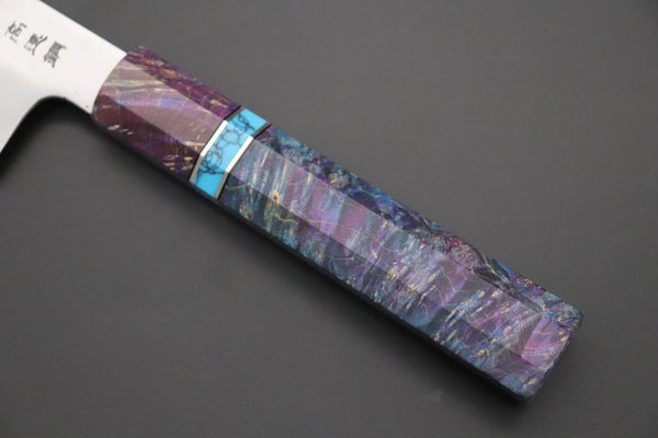 Sukenari Kiritsuke SCL-604 HAP40 Kirutsuke 210mm (8.2 inch) Custom Limited Edition, Sukenari HAP-40 Clad Kiritsuke 210mm (8.2 inch, SCL-604)