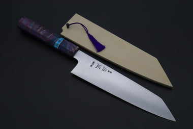 Sukenari Kiritsuke SCL-604 HAP40 Kirutsuke 210mm (8.2 inch) Custom Limited Edition, Sukenari HAP-40 Clad Kiritsuke 210mm (8.2 inch, SCL-604)