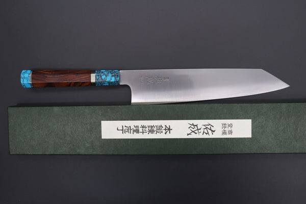 Sukenari Kiritsuke SCL-296 HAP40 Kirutsuke 240mm (9.4 inch) Custom Limited Edition, Sukenari HAP-40 Clad Kiritsuke 240mm (9.4 inch, SCL-296)