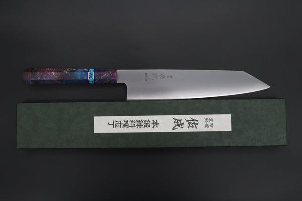 Sukenari Kiritsuke Custom Limited Edition, Sukenari HAP-40 Clad Kiritsuke 240mm (9.4 inch, SCL-609)