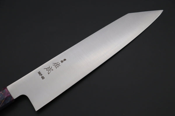 Sukenari Kiritsuke Custom Limited Edition, Sukenari HAP-40 Clad Kiritsuke 240mm (9.4 inch, SCL-609)
