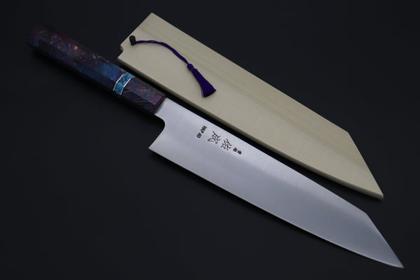 Sukenari Kiritsuke Custom Limited Edition, Sukenari HAP-40 Clad Kiritsuke 240mm (9.4 inch, SCL-609)