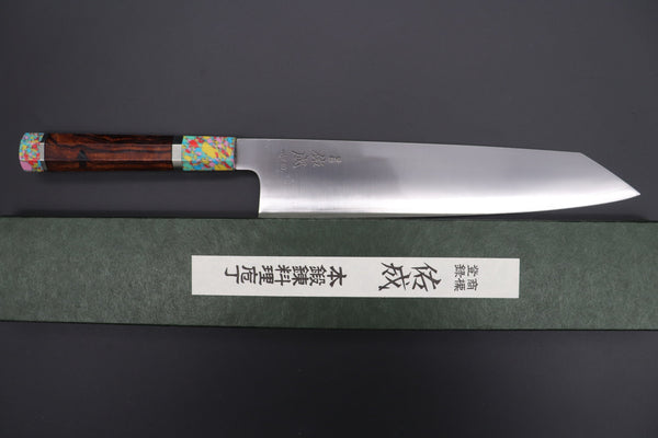 Sukenari Kiritsuke SCL-324 HAP40 Kirutsuke 270mm (10.6 inch) Custom Limited Edition, Sukenari HAP-40 Clad Kiritsuke 270mm (10.6 inch, SCL-324)