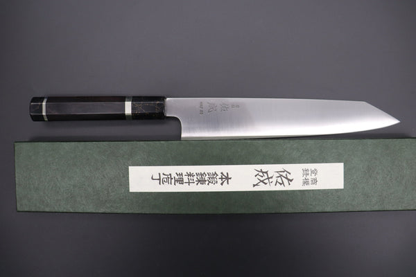 Sukenari Kiritsuke SCL-314 HAP40 Kirutsuke Slicer 240mm (9.4 inch) Custom Limited Edition, Sukenari HAP-40 Clad Kiritsuke Slicer 240mm (9.4 inch, SCL-314)