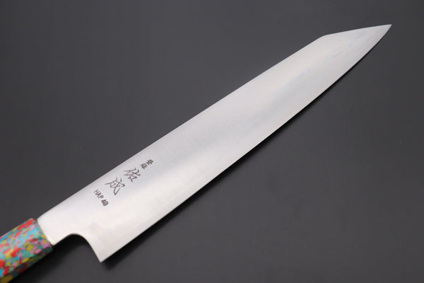 Sukenari Kiritsuke SCL-330 HAP40 Kirutsuke Slicer 270mm (10.6 inch) Custom Limited Edition, Sukenari HAP-40 Clad Kiritsuke Slicer 270mm (10.6 inch, SCL-330)