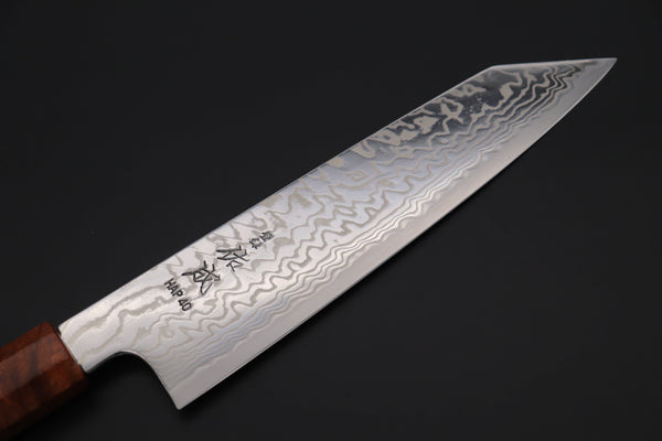 Sukenari Kiritsuke Custom Limited Edition, Sukenari HAP-40 Nickel Damascus Kiritsuke 210mm (8.2 inch, SCL-521)