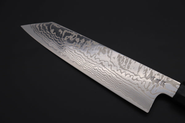 Sukenari Kiritsuke Custom Limited Edition, Sukenari HAP-40 Nickel Damascus Kiritsuke 210mm (8.2 inch, SCL-583)
