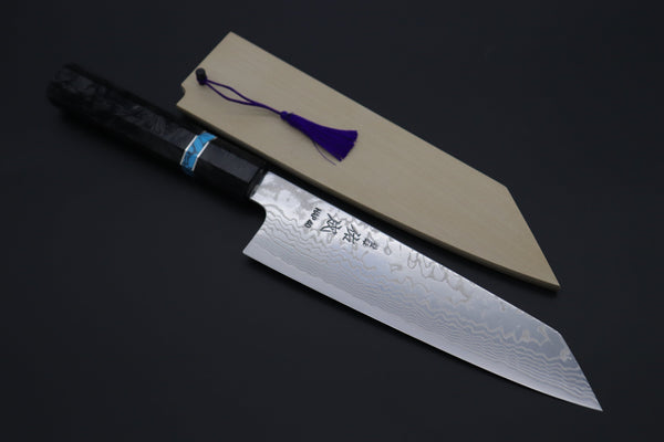 Sukenari Kiritsuke Custom Limited Edition, Sukenari HAP-40 Nickel Damascus Kiritsuke 210mm (8.2 inch, SCL-583)