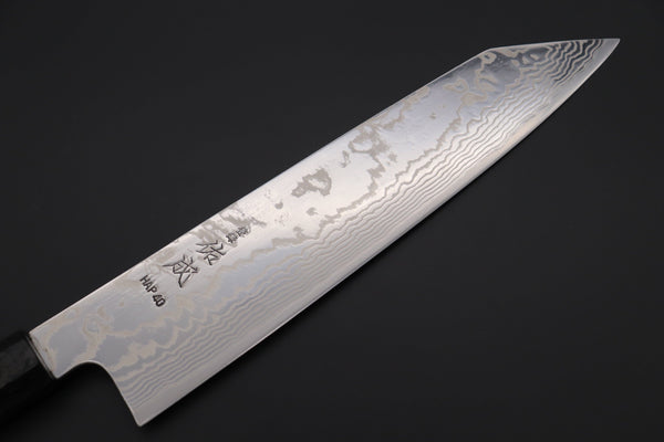 Sukenari Kiritsuke Custom Limited Edition, Sukenari HAP-40 Nickel Damascus Kiritsuke 240mm (9.4 inch, SCL-589)