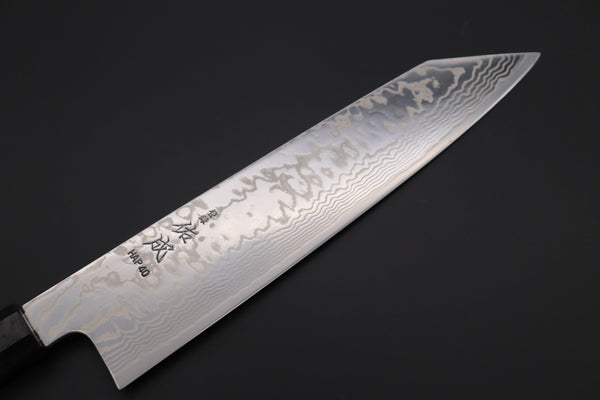 Sukenari Kiritsuke Custom Limited Edition, Sukenari HAP-40 Nickel Damascus Kiritsuke 240mm (9.4 inch, SCL-590)