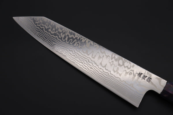 Sukenari Kiritsuke Custom Limited Edition, Sukenari HAP-40 Nickel Damascus Kiritsuke 240mm (9.4 inch, SCL-591)