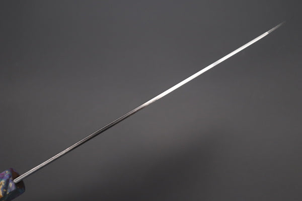 Sukenari Kiritsuke Custom Limited Edition, Sukenari HAP-40 Nickel Damascus Kiritsuke 240mm (9.4 inch, SCL-591)