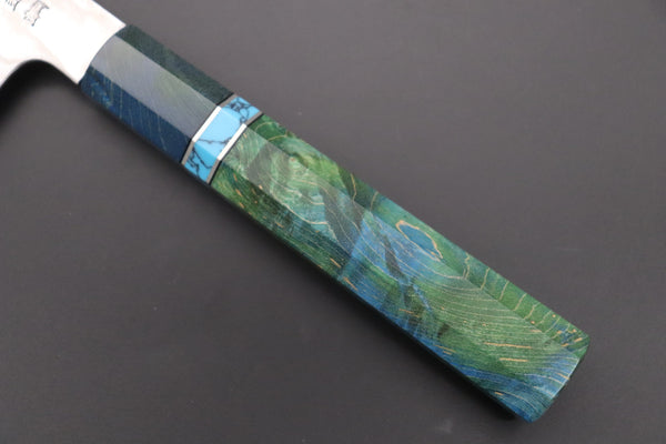 Sukenari Kiritsuke Custom Limited Edition, Sukenari HAP-40 Nickel Damascus Kiritsuke 270mm (10.6 inch, SCL-594)