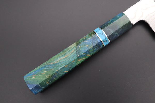 Sukenari Kiritsuke Custom Limited Edition, Sukenari HAP-40 Nickel Damascus Kiritsuke 270mm (10.6 inch, SCL-594)