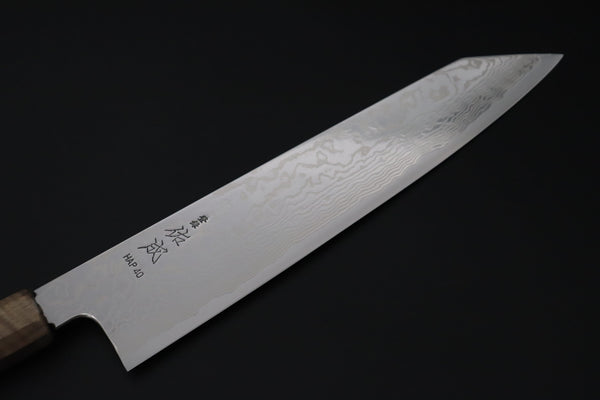 Sukenari Kiritsuke SCL-689 HAP40 Kiritsuke 270mm (10.6 inch) Custom Limited Edition, Sukenari HAP-40 Nickel Damascus Kiritsuke 270mm (10.6 inch, SCL-689)