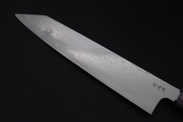 Sukenari Kiritsuke SCL-689 HAP40 Kiritsuke 270mm (10.6 inch) Custom Limited Edition, Sukenari HAP-40 Nickel Damascus Kiritsuke 270mm (10.6 inch, SCL-689)