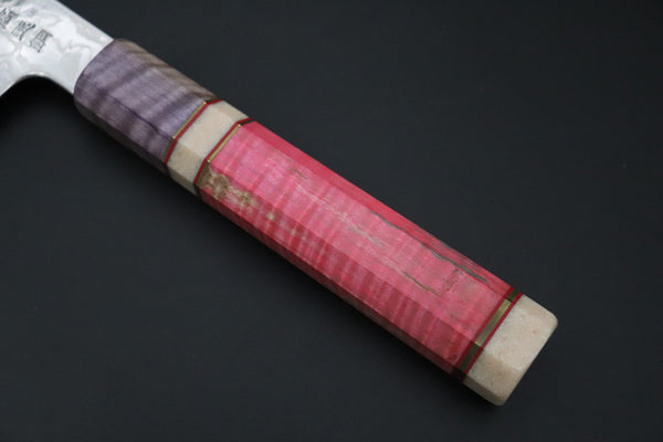 Sukenari Kiritsuke SCL-689 HAP40 Kiritsuke 270mm (10.6 inch) Custom Limited Edition, Sukenari HAP-40 Nickel Damascus Kiritsuke 270mm (10.6 inch, SCL-689)
