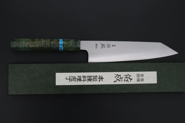 Sukenari Kiritsuke SCL-662 VG-XEOS Kiritsuke 210mm (8.2 inch) Custom Limited Edition, Sukenari VG-XEOS Clad Kiritsuke 210mm (8.2 inch, SCL-662)
