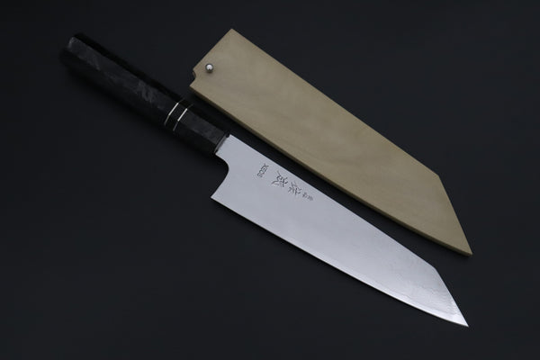 Sukenari Kiritsuke SCL-647 VG-XEOS Kiritsuke 210mm (8.2 inch) Custom Limited Edition, Sukenari VG-XEOS Nickel Damascus Kiritsuke 210mm (8.2 inch, SCL-647)