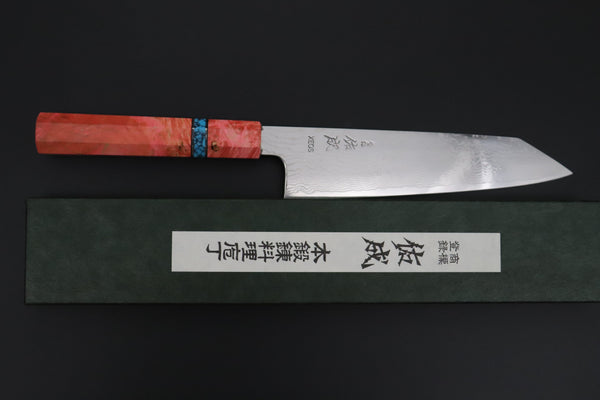 Sukenari Kiritsuke SCL-648 VG-XEOS Kiritsuke 210mm (8.2 inch) Custom Limited Edition, Sukenari VG-XEOS Nickel Damascus Kiritsuke 210mm (8.2 inch, SCL-648)