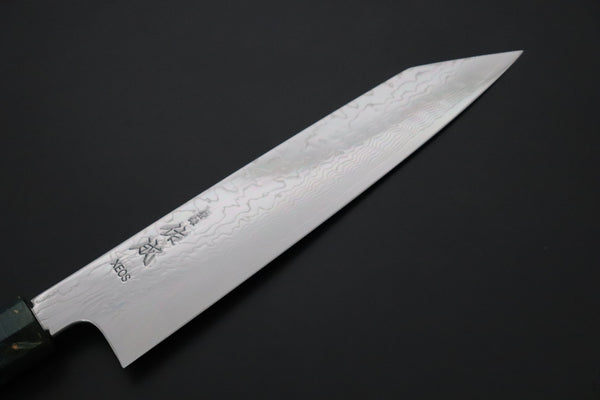 Sukenari Kiritsuke SCL-687 VG-XEOS Kiritsuke 210mm (8.2 inch) Custom Limited Edition, Sukenari VG-XEOS Nickel Damascus Kiritsuke 210mm (8.2 inch, SCL-687)