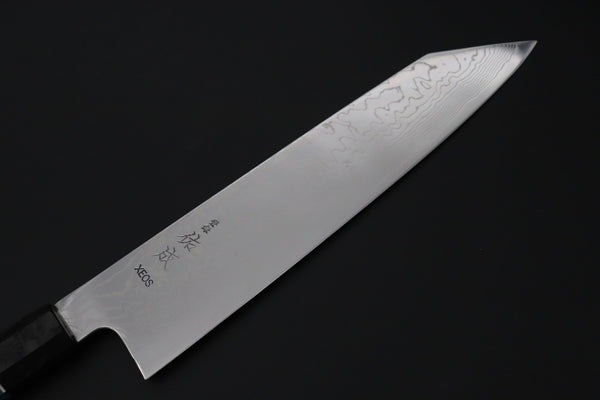 Sukenari Kiritsuke SCL-649 VG-XEOS Kiritsuke 240mm (9.4 inch) Custom Limited Edition, Sukenari VG-XEOS Nickel Damascus Kiritsuke 240mm (9.4 inch, SCL-649)