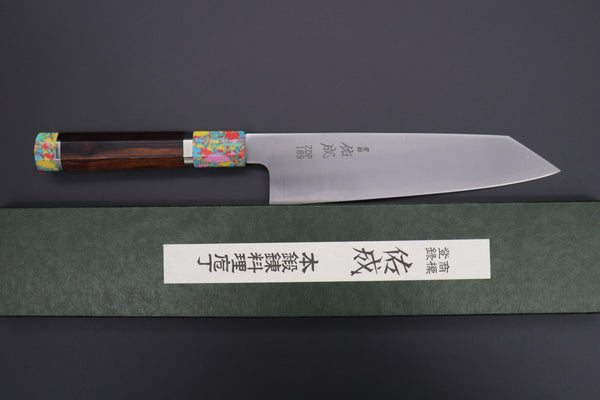 Sukenari Kiritsuke SCL-308 ZDP189 Kiritsuke 210mm (8.2 inch) Custom Limited Edition, Sukenari ZDP-189 Clad Kiritsuke 210mm (8.2 inch, SCL-308)